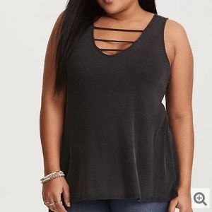 Torrid Super Soft Strappy Rib Tank